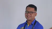 Manager Tim Voli Bandung BJB Tandamata, Ayi Subarna. (Bola.com/Erwin Snaz)