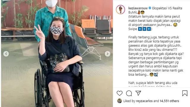 Kezia Warouw (Foto: Instagram/@keziawarouw)