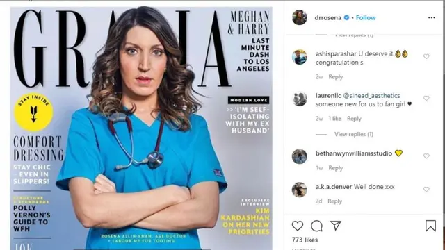 Cerita 4 Tenaga Medis Jadi Cover Majalah Fesyen