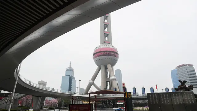 China Buka Kembali Bangunan Ikonis di Shanghai