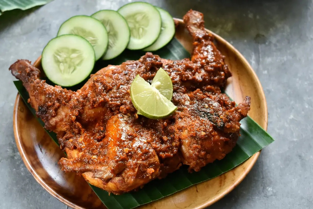 ayam panggang pecel