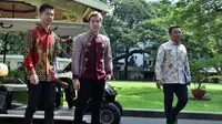 Pasangan Kevin Sanjaya Sukamuljo/Marcus Fernaldi Gideon mendapat undangan dari Presiden Republik Indonesia, Joko Widodo. (dok. Sekretariat Kabinet Republik Indonesia)