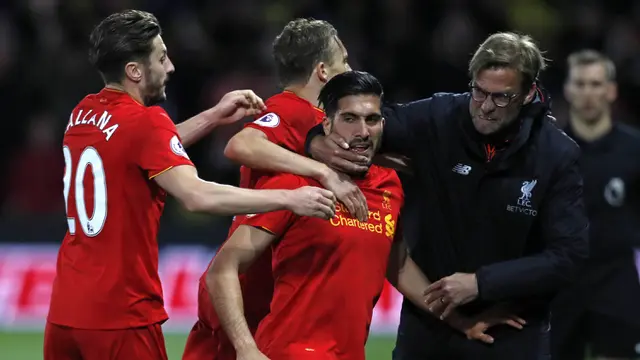Bungkam Watford, Liverpool Jaga Asa ke Liga Champions