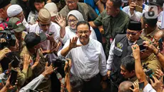 Calon presiden nomor urut 1 Anies Baswedan menggelar kampanye perdana di GOR Ciracas, Jakarta, Selasa (28/11/2023).