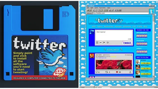 7 Ilustrasi Desain Website Ala Era 90-an Ini Kreatif Banget