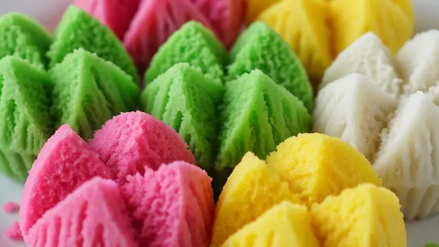 Bolu Kukus Tepung Beras (Image by Gemini AI)