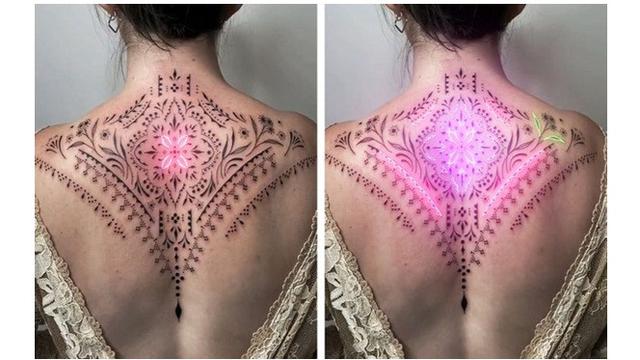 Seniman Ini Buat Tato Animasi Dengan Lampu Neon 7 Hasilnya Mengagumkan Hot Liputan6 Com