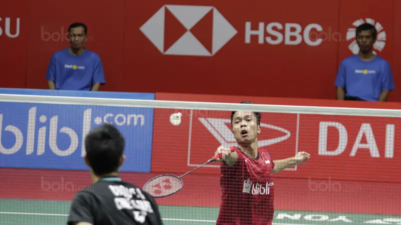 Indonesia Master 2018,Anthony Ginting, Chou Tien Chen