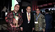 Menkominfo, Budi Arie Setiadi di ajang the World Summit on the Information Society (WSIS) Prizes 2024 yang diselenggarakan di Jenewa, Swis, Selasa (28/5/2024). (Foto: Istimewa)