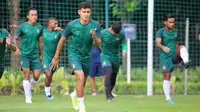 Muhammad Ridwan mulai mengikuti pemusatan latihan Persik, setelah membela Timnas Indonesia pada ajang SEAG Vietnam. (Bola.com/Gatot Susetyo)