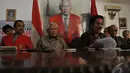 Para politisi senior Golkar itu pun menolak penundaan Munas. 7 Maklumat pun diberikan agar Ical tak melanggar AD/ART Golkar yang menetapkan Munas digelar tiap 5 tahun sekali, Jakarta, Selasa (2/9/2014) (Liputan6.com/Johan Tallo)
