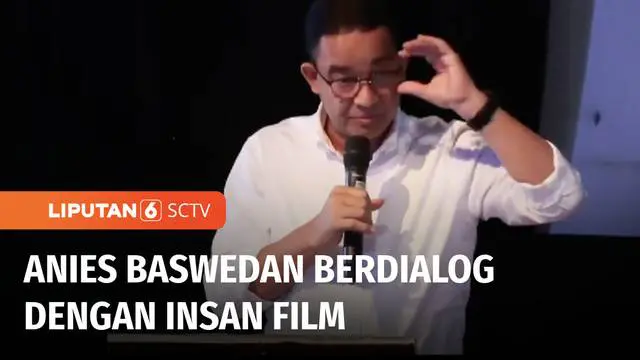 Di akhir pekan, Calon Presiden nomor urut 1, Anies Baswedan berdialog dengan insan film dan pekerja kreatif. Anies berharap, film Indonesia bisa menjadi tuan rumah di negeri sendiri.