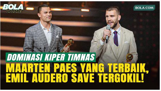 Dominasi Kiper Timnas Indonesia! Maarten Paes Terbaik, Emil Audero Save of The Year