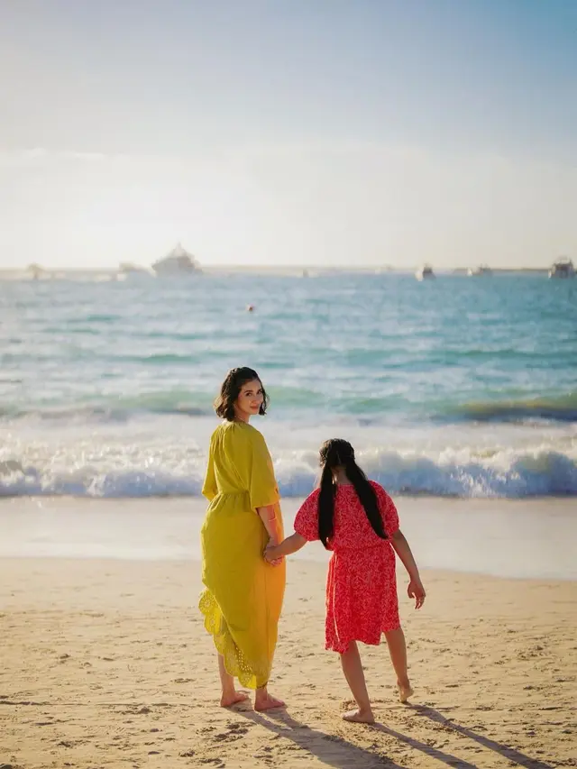 [Fimela] Marsha Timothy dan anaknya