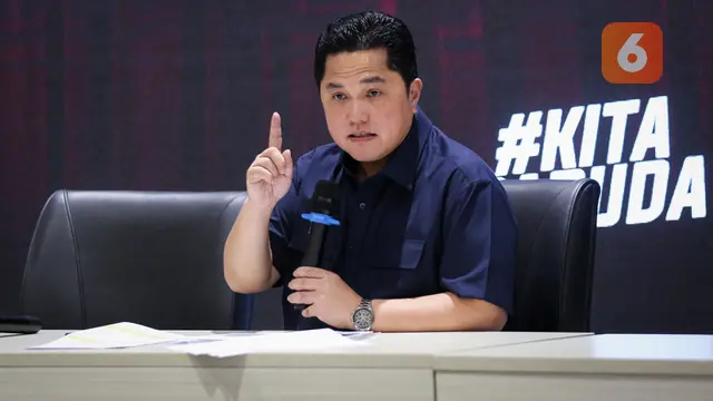 Konferensi Pers Perihal Satgas Transparansi Keuangan PSSI