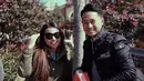 Aurel dan Zaki juga terlihat menghabikan waktu dengan berlibur ke Shanghai Disneyland Park. "i never want to stop making memories with you," tulis Aurel seabgai keterangan foto. (Foto: instagram.com/aurelie.hermansyah)