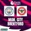 Premier League - Manchester City Vs Brentford (Bola.com/Adreanus Titus)