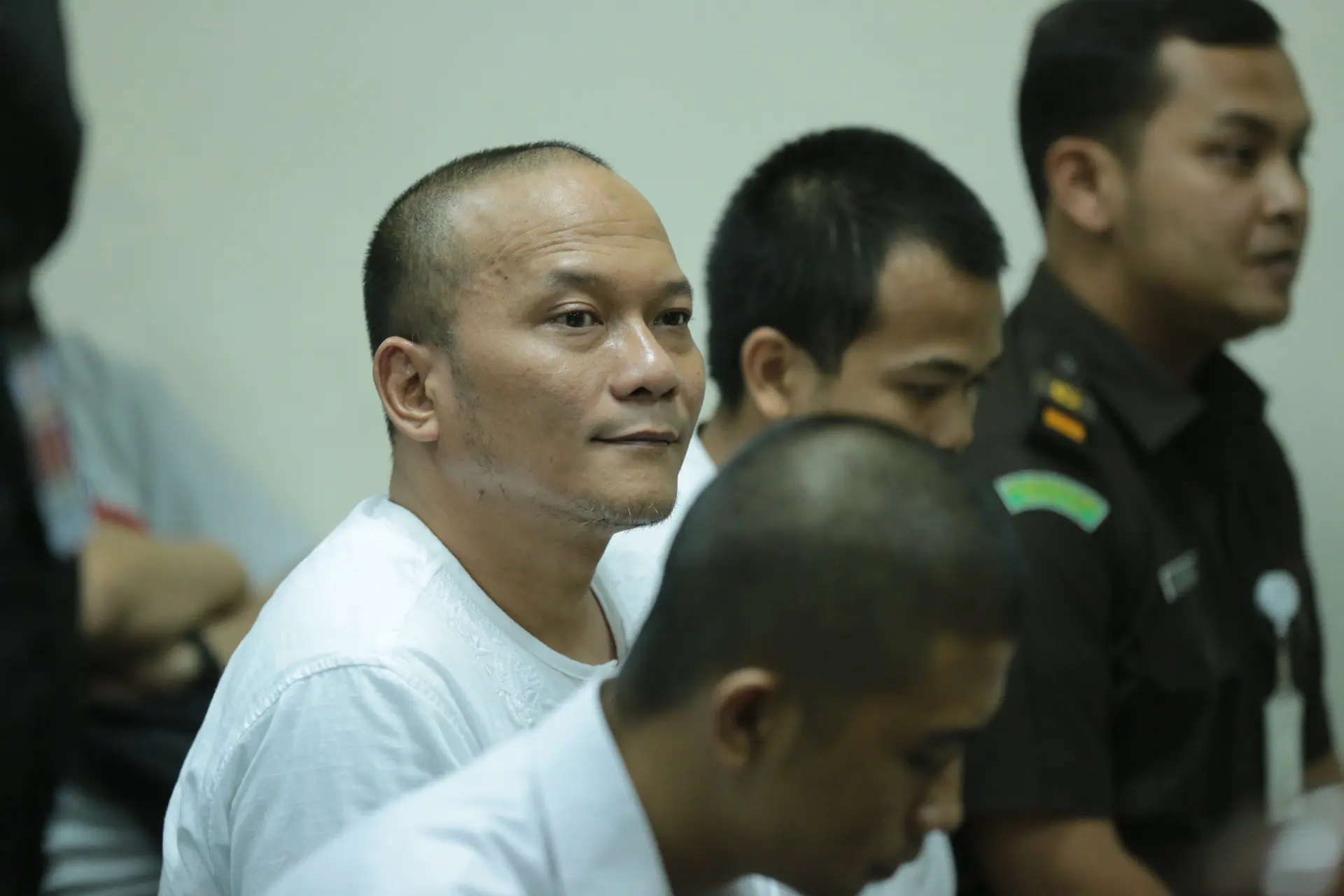 Iwa K di PN Tangerang (Adrian Putra/bintang.com)