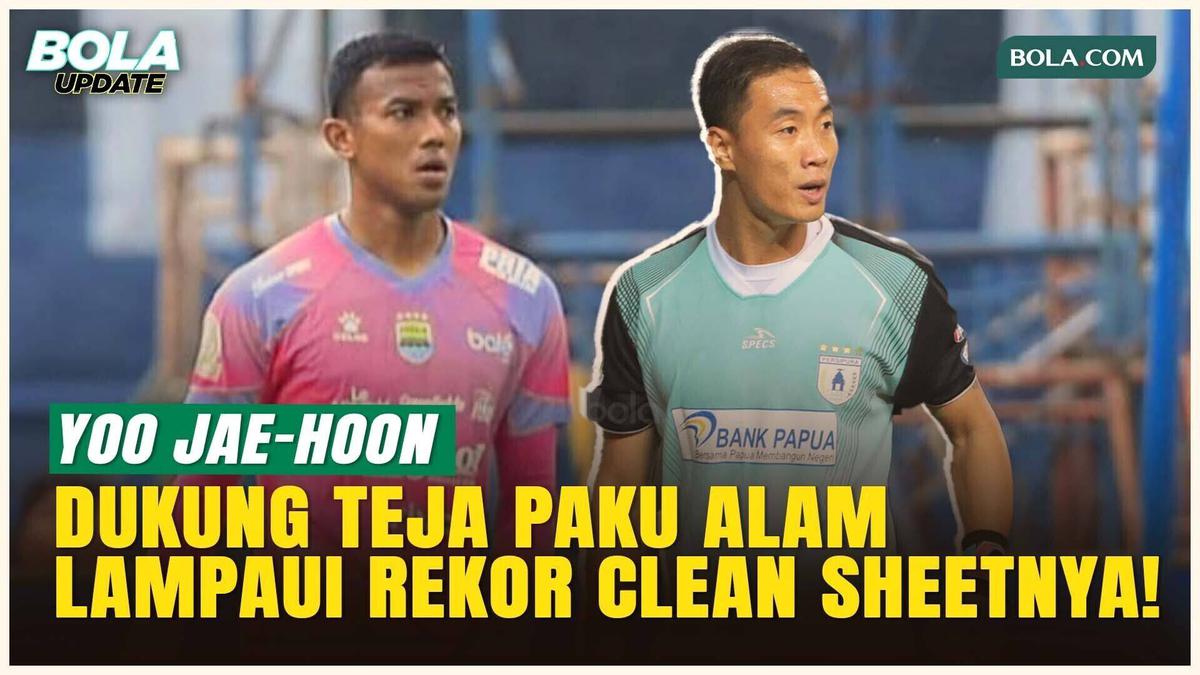 Yoo Jae-hoon: Teja Paku Alam Layak Pecahkan Rekor Clean Sheet Saya  #Bola
