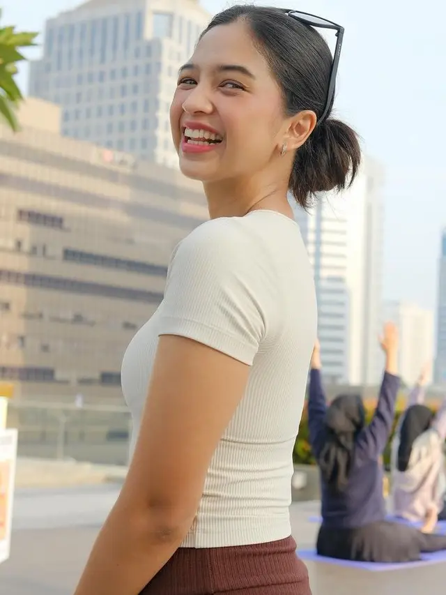 Salsabila Karsawinata Founder dan Coach Salsalivefit. [@salsavinandita]