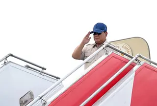 Presiden Prabowo Subianto bertolak ke Provinsi Jawa Timur dalam rangka kunjungan kerja, Selasa (23/6/2026). (Foto: Biro Pers Sekretariat Presiden)