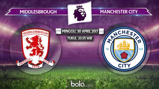 Premier League_Middlesbrough Vs Manchester City