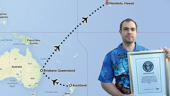 Tempuh Cara Unik, Pria Ini Punya Hari Ulang Tahun Selama 46 Jam