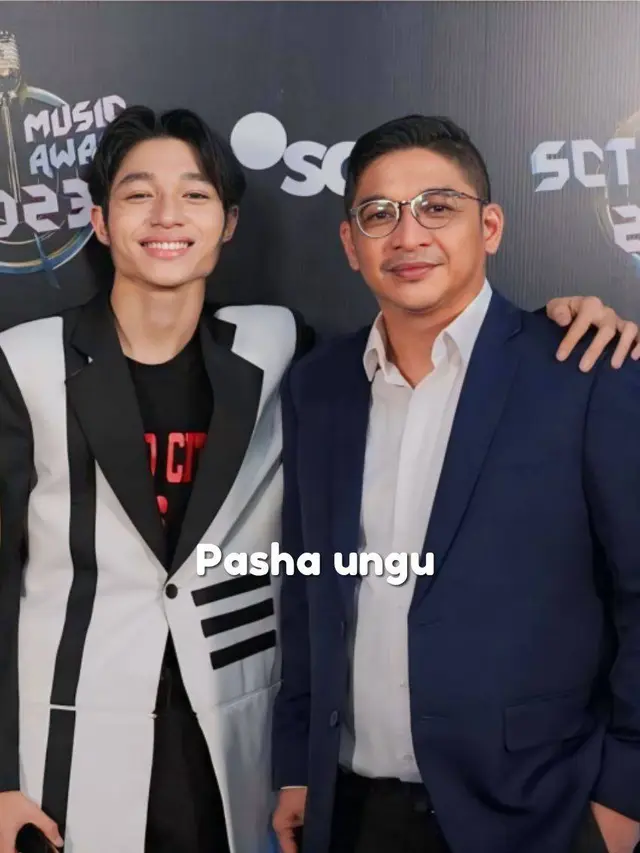Potret Pasha Ungu dan anaknya (Sumber: Tiktok/@niff2005)