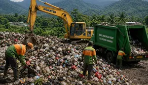 Warga Paseban Sulap Sampah Plastik Jadi Cuan