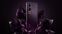 vivo V50 Lite berwarna black. (Foto: Istimewa)