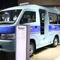 Suzuki Carry model angkot tampil di Telkomsel IIMS 2019. (SIS)