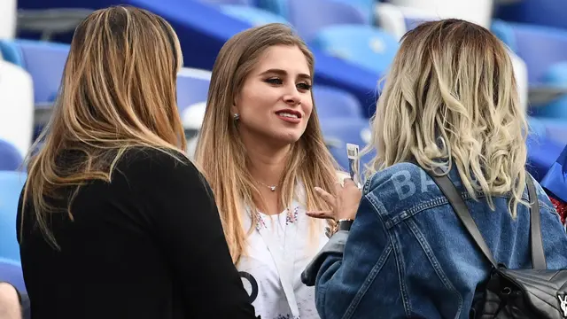 Foto Piala Eropa: Adu Cantik 2 WAGs di Euro 2020, Maria Zulay Salaues Istri Pogba Ataukah Georgina Rodriguez