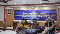 Kunjungan Tim dalam rangka melakukan seleksi calon Trainer of Training (ToT) Safety Driving Center di Polda Sulut dan seluruh jajaran.