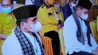 Fakhrizal-Genius Umar mendaftar ke KPU Sumbar untuk maju dalam Pilgub Sumbar. (Liputan6.com/ Novia Harlina)