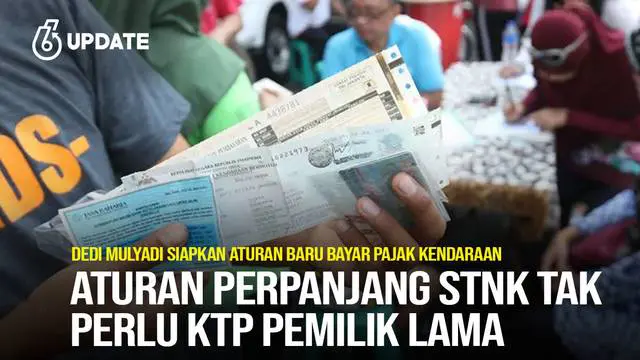 Gubernur Jawa Barat, Dedi Mulyadi mengklaim tengah menyiapkan aturan baru untuk mempermudah pembayaran pajak kendaraan. Nantinya, perpanjang STNK tidak memerlukan KTP dari pemilik pertama kendaraan.