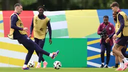 The Three Lions adalah runner-up edisi 2020 dan telah mencapai semifinal dua kali tetapi belum pernah mengklaim gelar. (Adrian DENNIS / AFP)