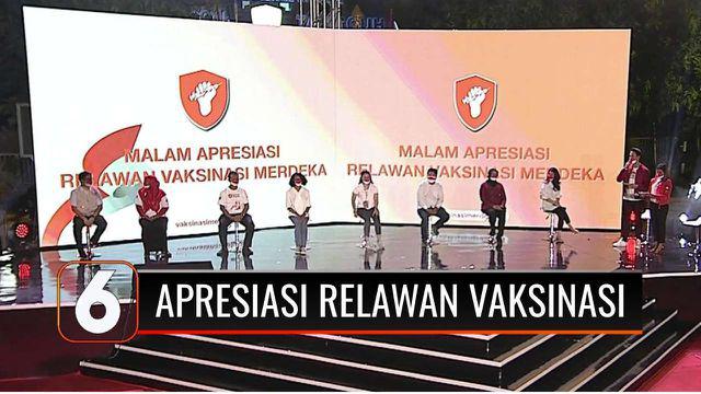 Berhasil capai target berikan 2 juta dosis vaksin kepada warga DKI Jakarta dalam waktu 17 hari, Polda Metro Jaya berikan apresiasi untuk 4.500 relawan yang bertugas dalam Vaksinasi Merdeka.