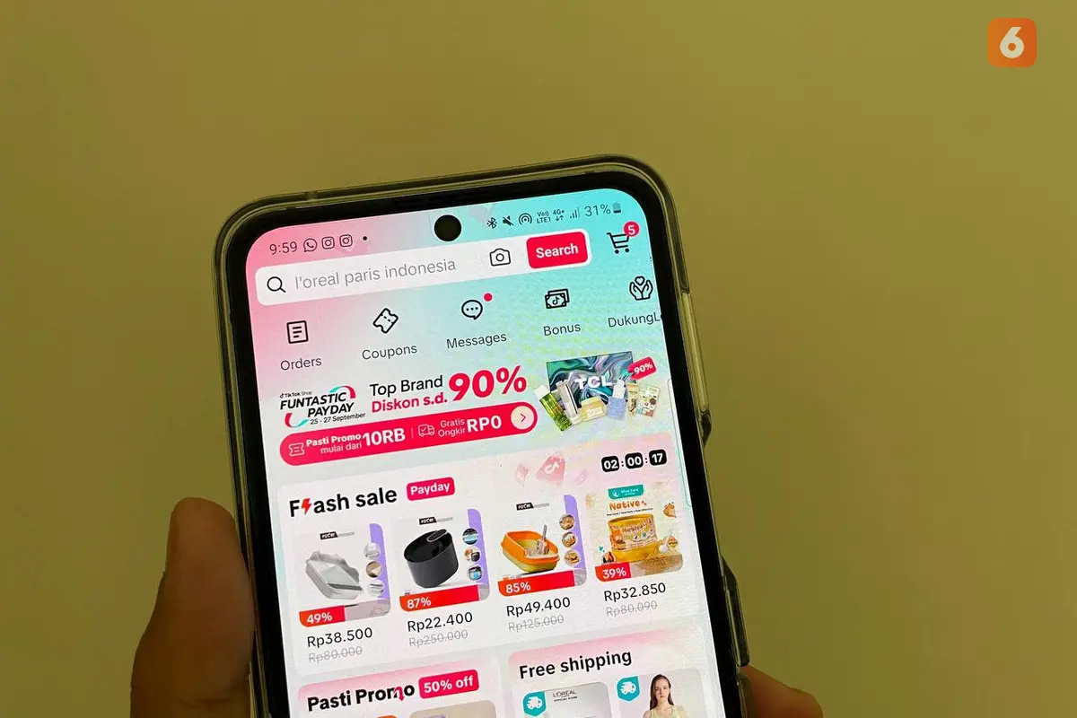 TikTok Shop (Liputan6.com/ Agustin Setyo W)