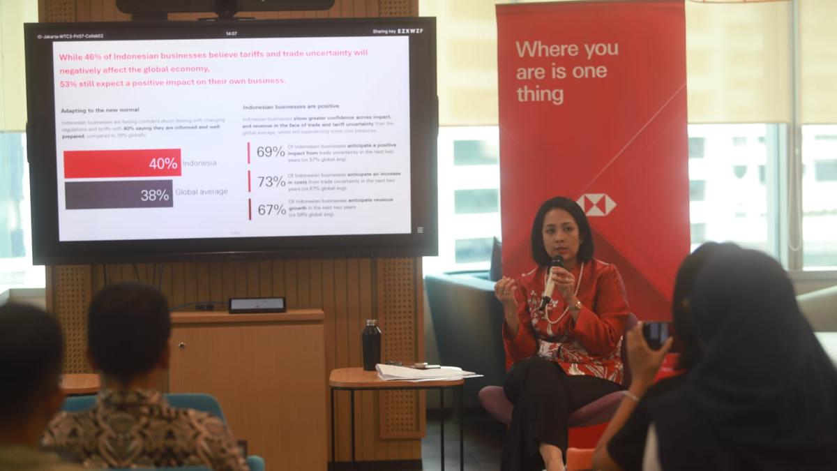 HSBC: Perusahaan Indonesia Makin Optimistis Hadapi Perubahan Tarif Global