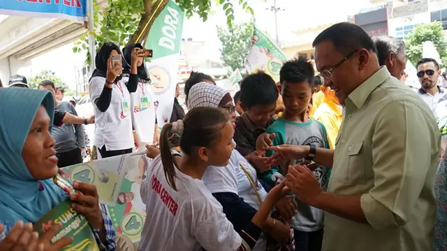 Posko Dora Jadi Sarana Cagub Dodi Tampung Aspirasi Warga Sumsel