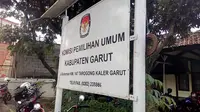 Kantor KPUD Garut Jalan Suherman, Tarogong, Garut (Liputan6.com/Jayadi Supriadin)