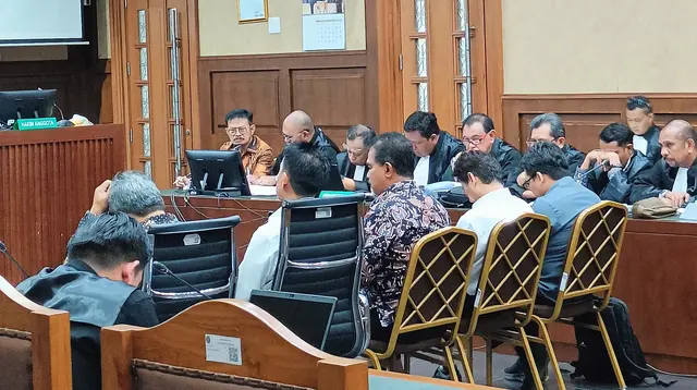 Direktorat Jenderal (Dirjen) Holtikultura Kementrian Pertanian (Kementan), Prihasto Setyanto dalam persidangan PN Tipikor Jakarta Pusat, Rabu (15/5/2024). (Tim News).