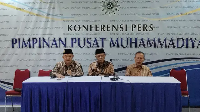 Pimpinan Pusat (PP) Muhammadiyah menggelar konferensi pers untuk menyikapi perkembangan perang Israel-Palestina.