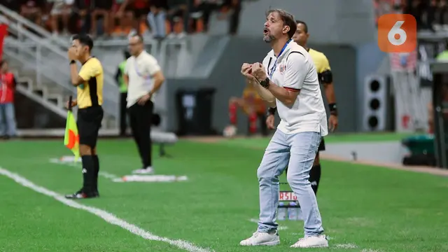 Foto: Empat Gol Tercipta, Laga Persija Jakarta Vs Borneo FC di BRI Super League Berakhir Imbang