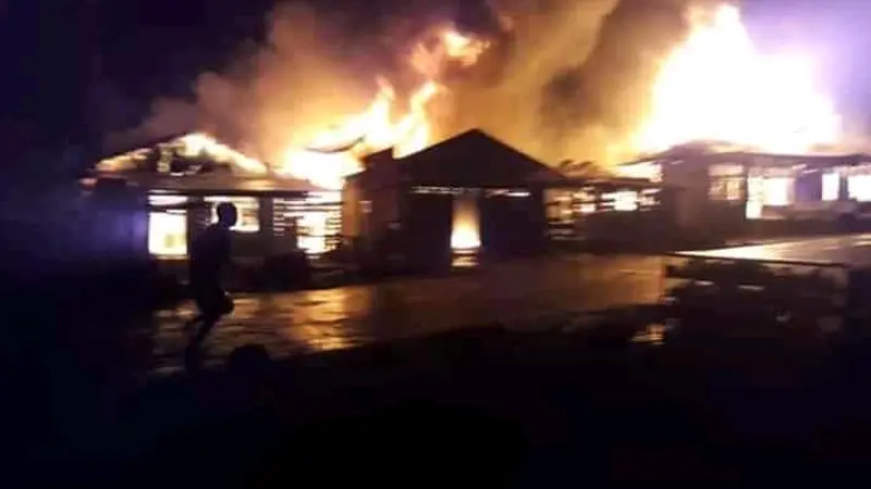 Kebakaran di Aceh