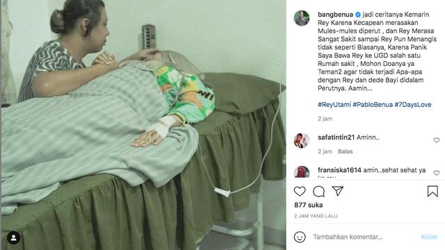 Tengah Mengandung, Rey Utami Jatuh Sakit Hingga Dilarikan ke UGD