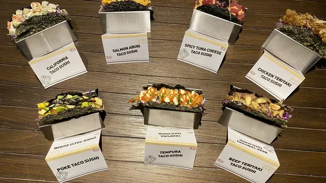 Taco Sushi dari Sushi Groove