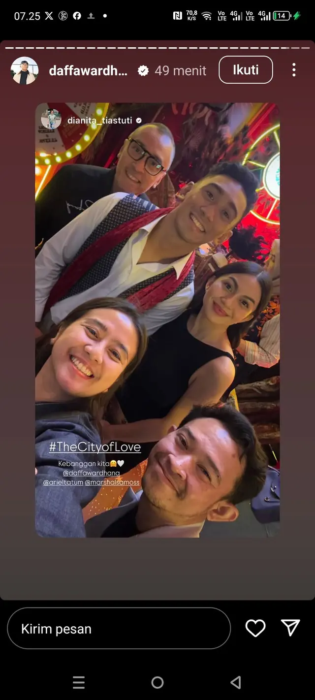 6 Bukti kedekatan Ariel Tatum dan Daffa Wardhana yang bikin netizen baper,  pacaran?