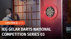Indonesia Entertainment Group atau IEG menggelar Darts National Competition di kawasan PIK 2, Jakarta Utara. Di seri ketiganya ini kompetisi darts nasional diramaikan oleh sejumlah pemain baru.