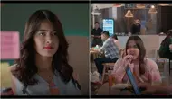 Potret Mawar De Jongh jadi gadis gemuk di series Love Ice Cream. (Sumber: Instagram/mawar_eva/vidiooriginals)